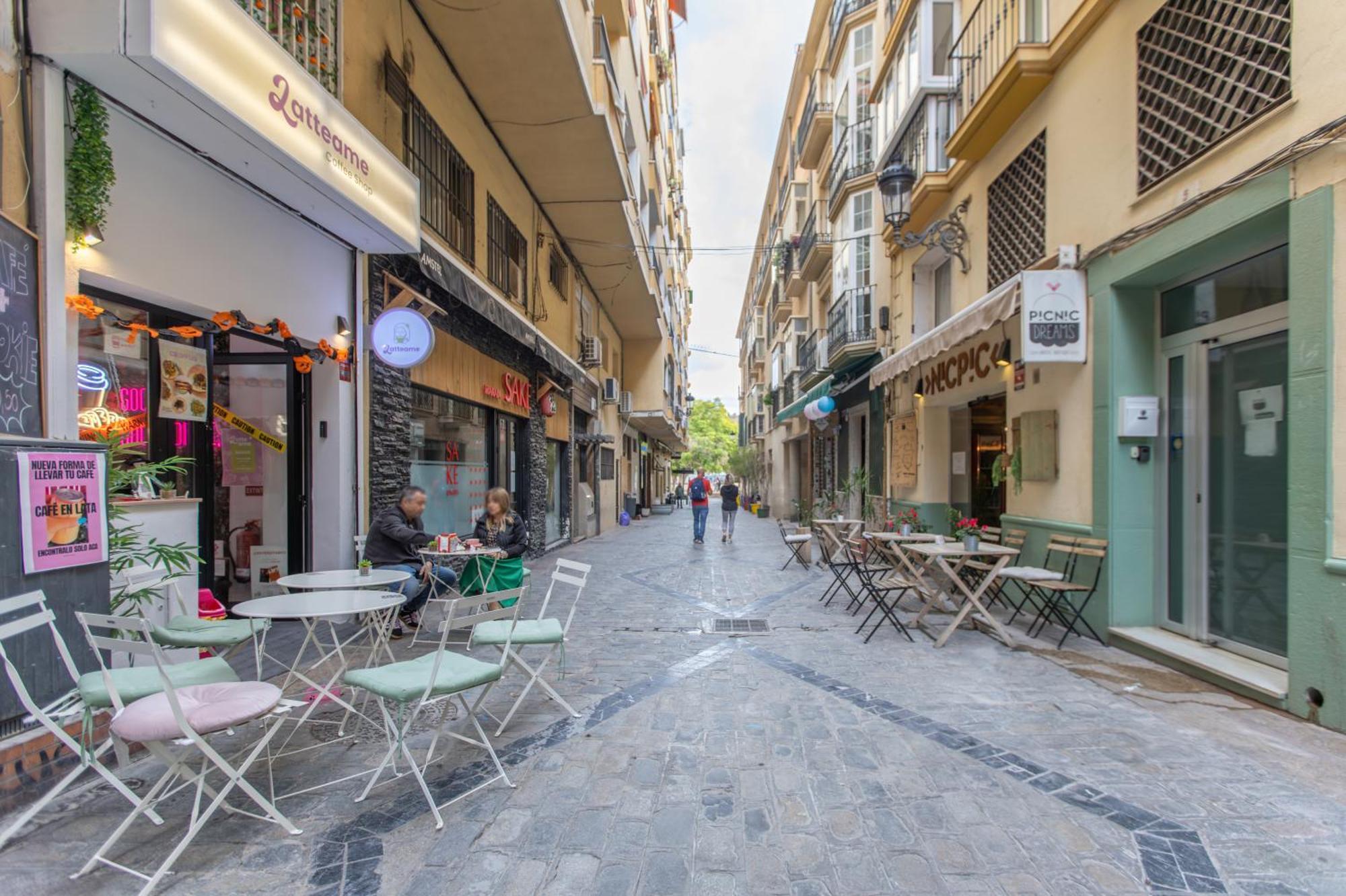 Homely Malaga San Juan De Letran Plaza De La Merced Zewnętrze zdjęcie